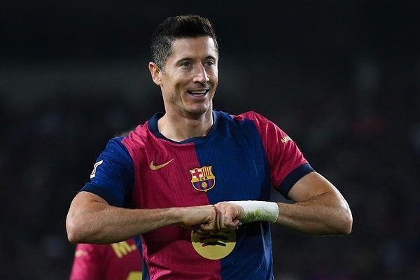 <p>5- Robert Lewandowski (Barcelona)</p>