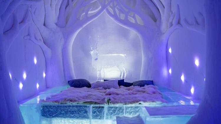 <p><strong>4. IGLO HOTEL</strong></p>
<p>Norveç'teki bu otel buzdan olsa da içindeki her şey ılık.</p>