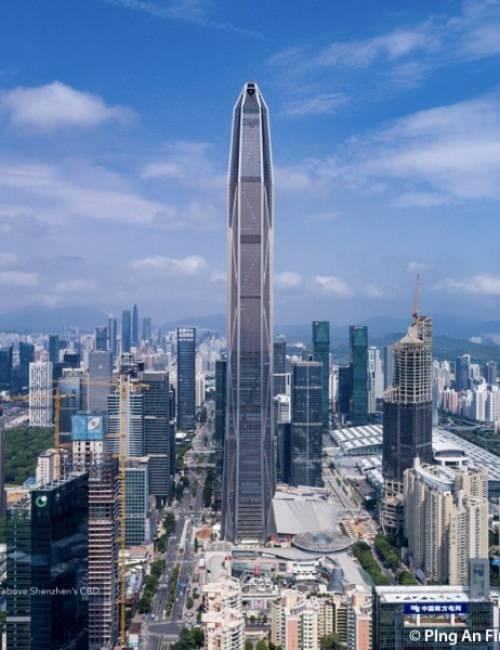 <p><strong><span style="color:#B22222">PING AN FINANCE CENTER  - Çin  </span>|  599 METRE</strong></p>

<p> </p>
