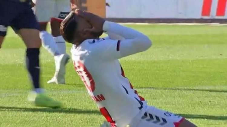 <p>Samsunsporlu Ntcham 3 penaltı kaçırdı</p>