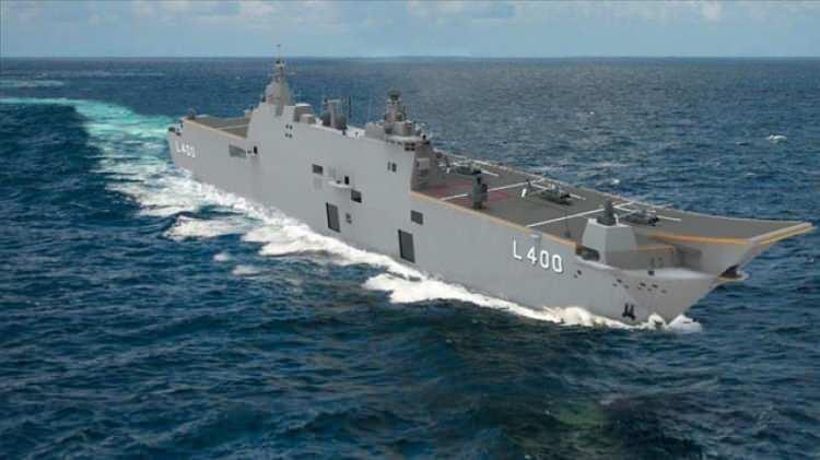 <p><span style="color:#B22222"><strong>T&Uuml;RKİYE SAVAŞ GEMİSİ İHRACATINDA İLK 10&rsquo;DA</strong></span></p>

<p>&nbsp;</p>

<p>T&uuml;rkiye, 2025 itibarıyla d&uuml;nyada kendi savaş gemisini tasarlayıp ihra&ccedil; edebilen 10 &uuml;lke arasındaki yerini sağlamlaştırdı.</p>
