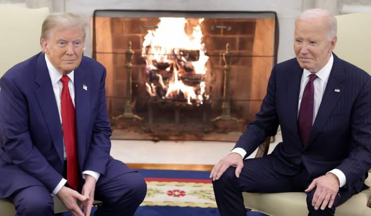 <p>Biden, sonunda geri çekilmeyi kabul etti ve Başkan Yardımcısı Kamala Harris'in Başkan adayı olması için desteğini duyurdu.</p>
<p>Seçimleri ezici bir üstünlükle Cumhuriyetçi Donald Trump kazandı. Biden, buruk bir vedaya hazırlanıyor.</p>