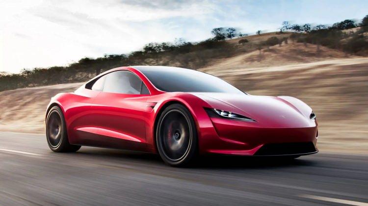 <p><strong><span style="color:#B22222">15) TESLA ROADSTER </span> | 402 KM/S</strong></p>
<p> </p>