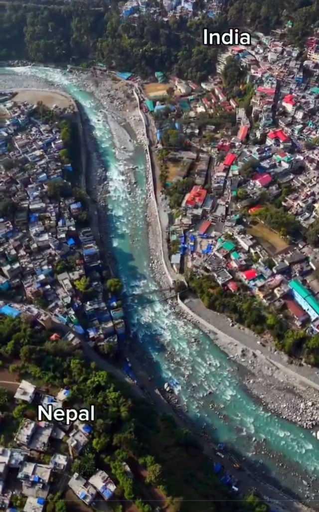 <p><strong>Nepal ve Hindistan arasındaki sınır</strong></p>