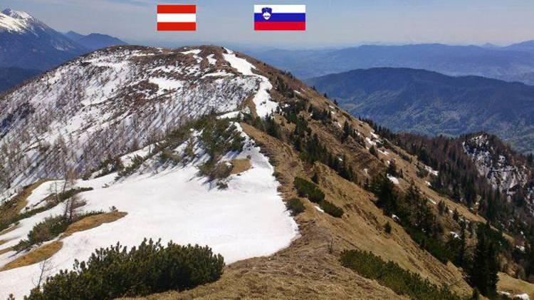 <p><strong>Avusturya ve Slovenya sınırı</strong></p>