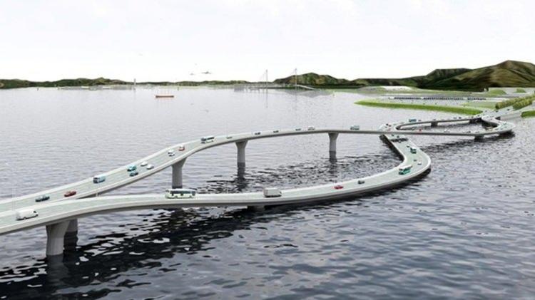 <p><strong>Hong Kong ve Çin sınırı kabul edilen yol. Çin'de trafik sağdan ve Hong Kong'ta soldan aktığı için iki ülke arasındaki geçiş yolu böyle tasarlanmış.</strong></p>
