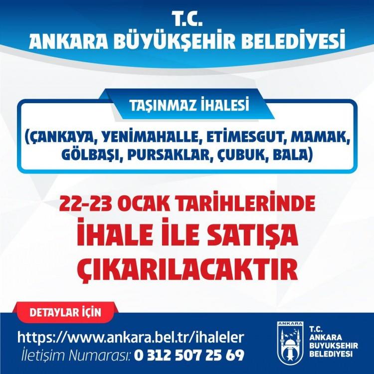 <p>Buna rağmen, ABB’nin taşınmaz satışlarına devam etmesi dikkat çekiyor. Ankara’nın değerli gayrimenkullerini birer birer satışa sunan belediye, kamuoyunda borçlanma ve satış politikaları nedeniyle eleştiri oklarının hedefi olmaya devam ediyor.</p>

<p> </p>
