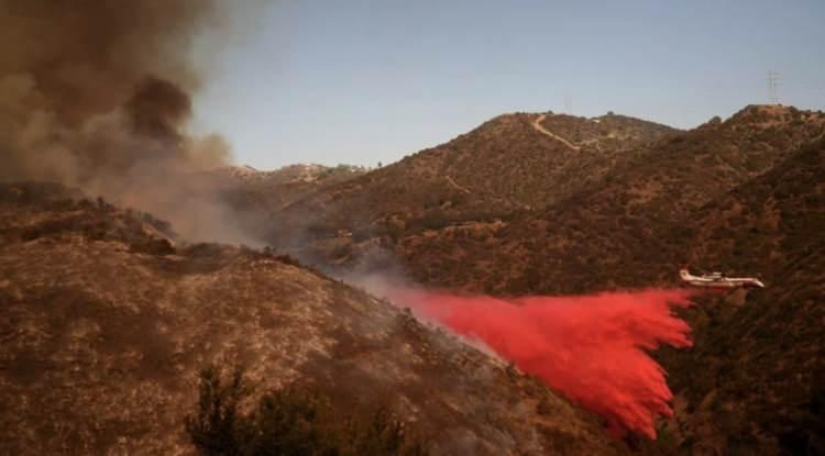 <p><strong>SANTA ANA RÜZGARLARI</strong></p>

<p>Sert esen rüzgarlar Los Angeles'ın batısındaki alevleri, hızla hareket eden bir orman yangınına dönüştürdü. Yangın, kuru bitki örtüsüyle yayıldı ve Santa Monica yakınlarındaki Pacifik Palisades mahallesinin etrafını sardı. Bu rüzgarlar genelde sıcak ve kuru esiyor ve bitki örtüsündeki nemi daha da kurutuyor. Ancak Kaliforniya çölünden gelen rüzgarların hızı bu yangınları özellikle yoğun bir hale getirdi.</p>
