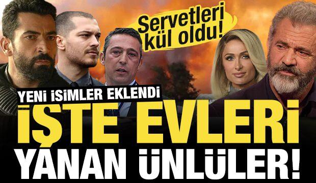 <p><span style="color:#B22222"><strong>SERVETLERİ KÜL OLDU! İŞTE LOS ANGELES YANGININDA EVİ YANAN ÜNLÜLER!</strong></span></p>