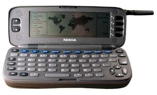 <p><strong><span style="color:#B22222">NOKIA 9000 COMMUNICATOR </span> |  1998</strong></p>
