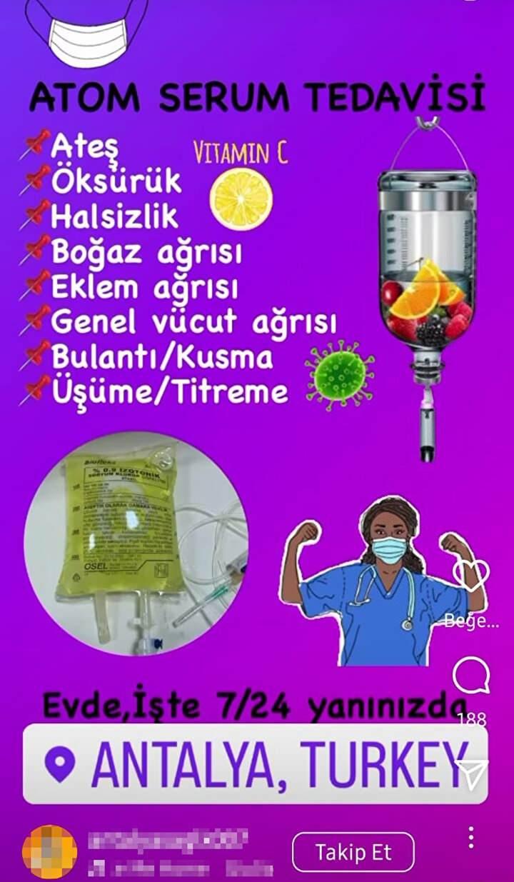 <p> </p>
<p><strong>Sarı serum tedavisi sağlık merkezlerinde hekim onayıyla verilirken 'evde sağlık hizmeti' adı altında bazı kişiler evlere kadar giderek, hiçbir tetkik yapmadan sarı serum uyguluyor.</strong></p>