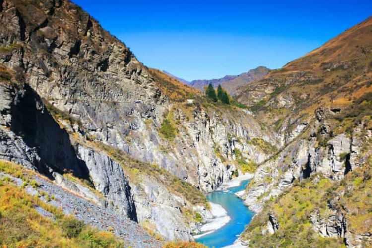 <p>Queenstown yakınlarındaki Skippers Kanyonu.</p>
