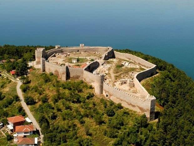 <p>Ohrid Kalesi - Makedonya</p>