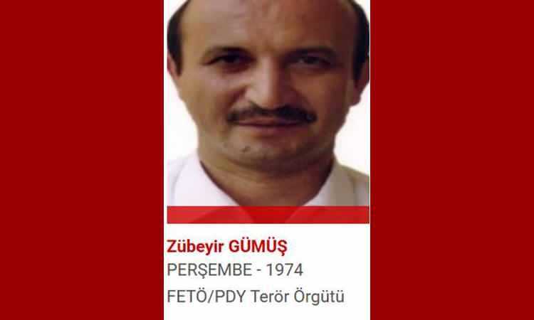 <p><strong><span style="color:#B22222">ZÜBEYİR GÜMÜŞ </span> |  FETÖ - PDY TERÖR ÖRGÜTÜ</strong></p>
