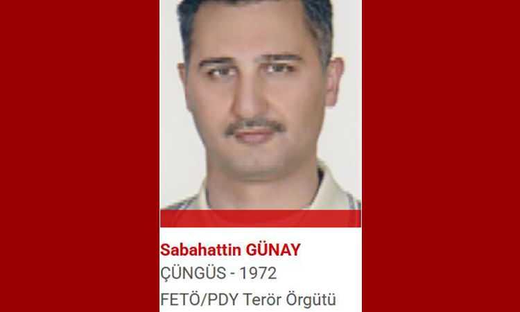 <p><strong><span style="color:#B22222">SABAHATTİN GÜNAY</span>  |  FETÖ - PDY</strong></p>
