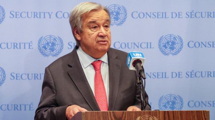<p><strong>BM Genel Sekreteri Antonio Guterres, </strong>Trump'ın Gazze halkını başka yere taşıma planının "etnik temizlik" anlamına geleceğini söyledi.</p>
<p> </p>