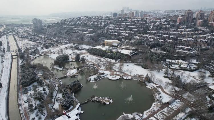 <p>Meteoroloji, İstanbul'un tüm ilçeleri için sarı kodlu kar yağışı uyarısı yaptı. </p>