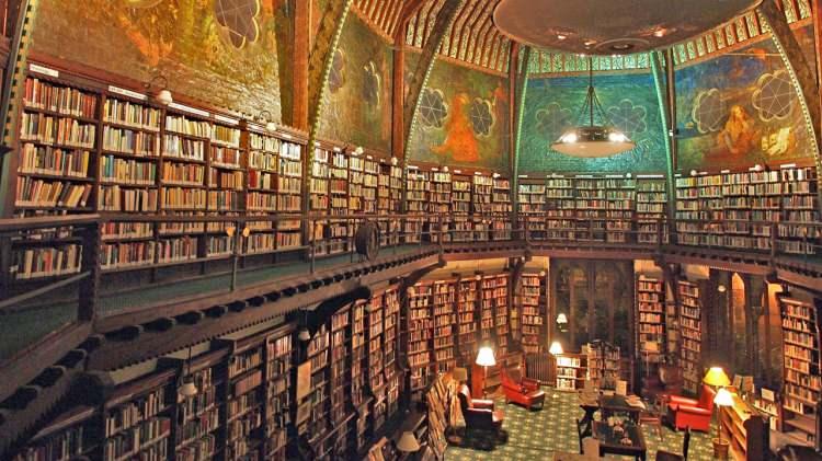 <p><strong>İNGİLTERE, OXFORD UNION OLD LIBRARY</strong></p>