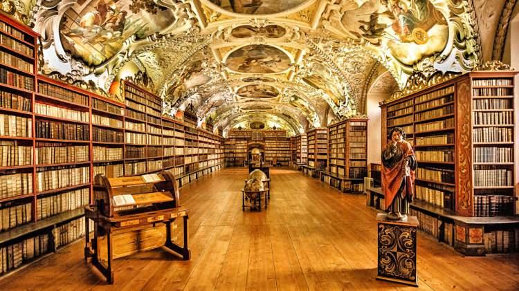 <p><strong>ÇEK CUMHURİYETİ, STRAHOV MONASTERY LIBRARY</strong></p>