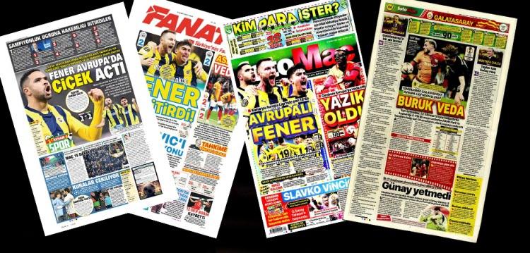 <p>Alınan bu sonuçlar sporda günün gazete manşetlerine yansıdı. </p>