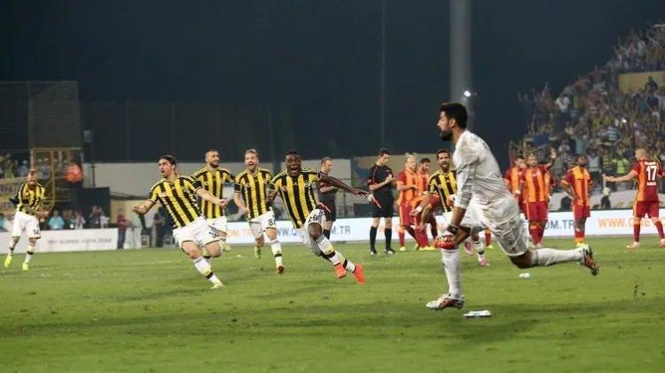 <p>* 25 Ağustos 2014<br />
<br />
* Fenerbahçe - Galatasaray: 3-2<br />
<br />
* Manisa'da oynanan bu Süper Kupa maçını ise penaltılar sonucu Fenerbahçe kazandı.</p>