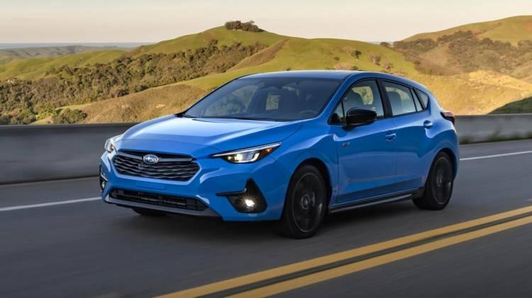 <p>6 - Subaru Impreza</p>

<p>10/8,9</p>

