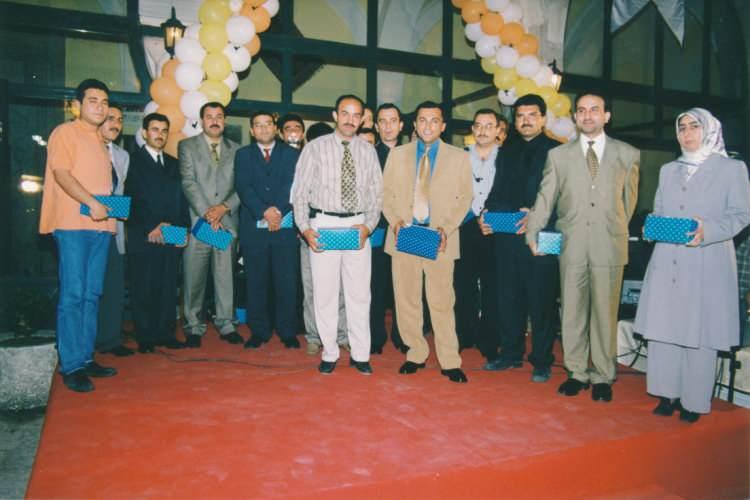 <p>2001</p>

<p> </p>

<p>KANAL 7 7. YIL YEMEĞİ </p>
