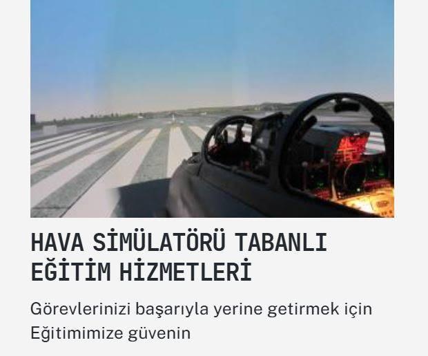 <p><span style="color:#B22222"><strong>HAVA SİMÜLATÖRÜ</strong></span></p>
