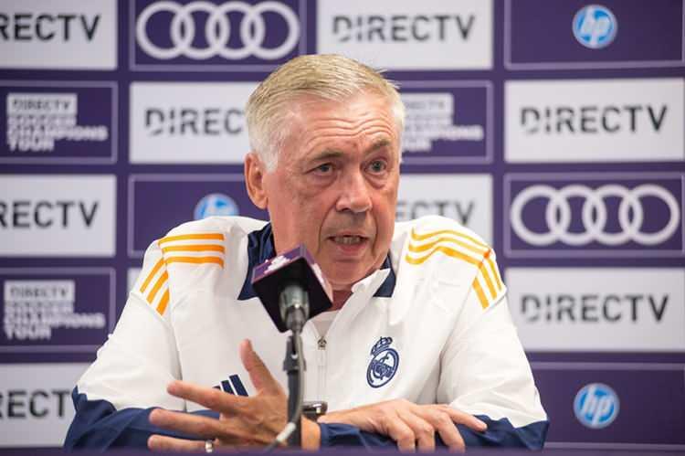 <p>İtalyan çalıştırıcının da bu görüşmeden haberi olduğu ancak Real Madrid'de devam etmek istediği belirtildi.</p>