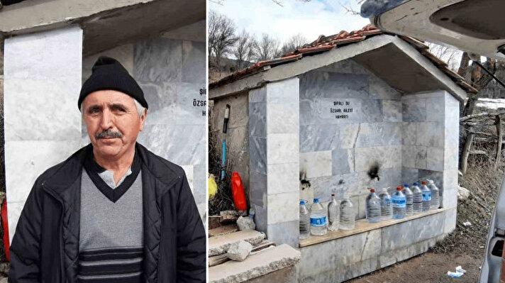 <p><em><strong>İyi olduğu tespit edildi. Gelen vatandaş şifa buluyor. Dua eden çok. Tarla sahibi de buraya hayrat yaptırdı. Allah razı olsun"</strong></em> dedi.</p>
<p> </p>
<p><em><strong>KAYNAK: İHA</strong></em></p>