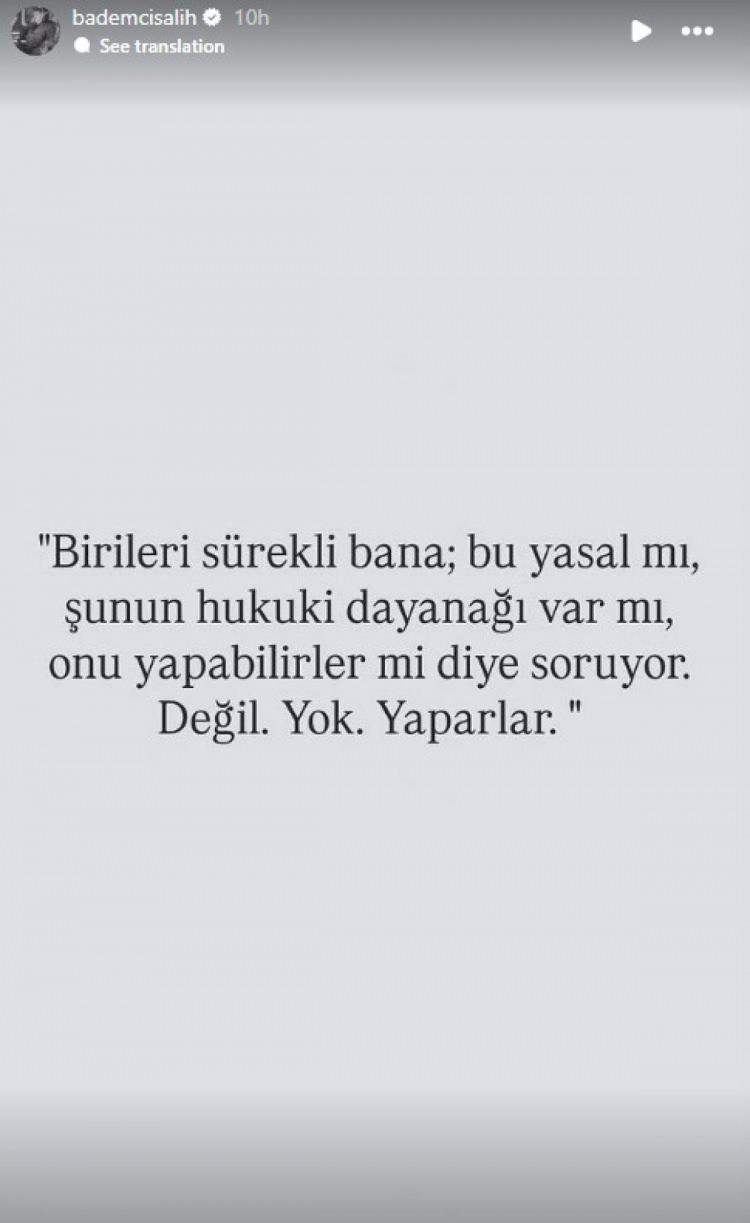 <p><span style="color:#B22222"><strong>SALİH BADEMCİ</strong></span></p>