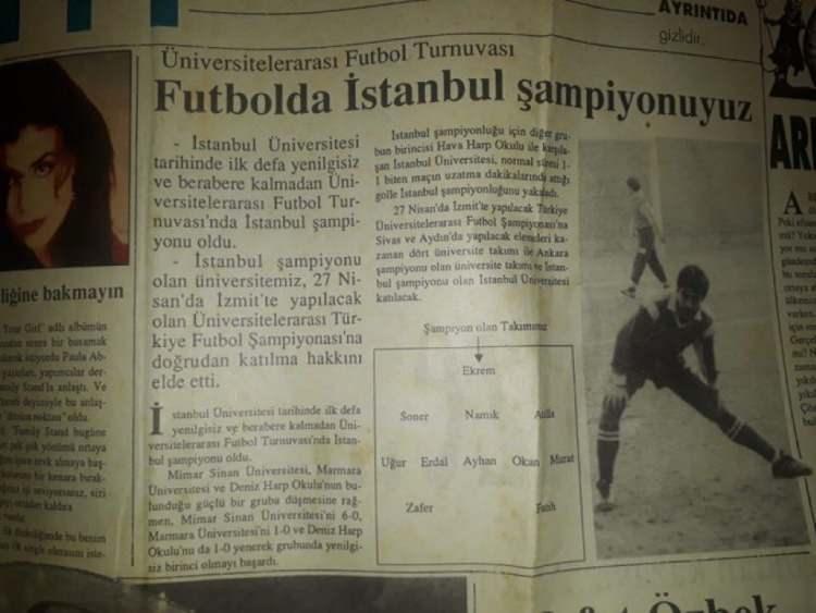 <p>Ekrem İmamoğlu, Türkiye’de üniversite kazanamadı…<br />
 <br />
5 Eylül 1988: Ekrem İmamoğlu, Girne Amerikan Üniversitesi İngilizce İşletme Yönetimi bölümüne kayıt yaptırdı. <br />
 <br />
1 Ekim 1990: Ekrem İmamoğlu, Girne Amerikan Üniversitesi İngilizce İşletme bölümündeki kaydını, İstanbul Üniversitesi’ne yatay geçiş yapacağını belirterek kendi isteğiyle sildirdi.</p>

<p> </p>
