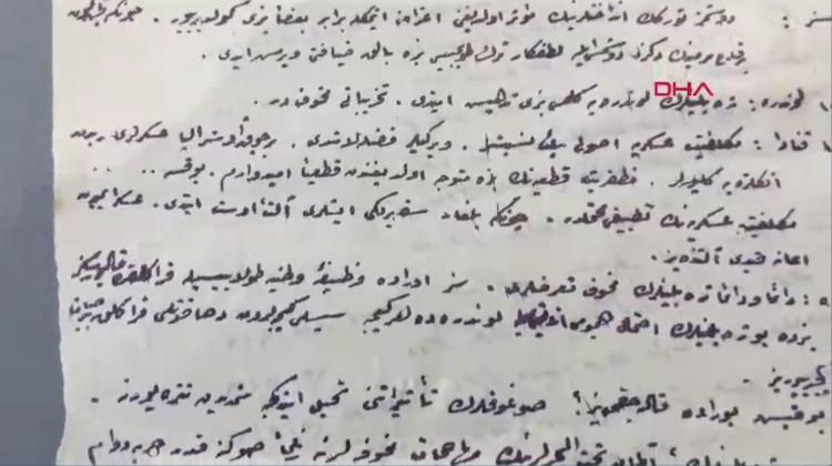 <p>"Türkler bir saatte150 mermi atıyorlar. Geçen gün ön hattaki siperlere çıktık. Burası çok tehlikelidir. Bundan sonra bir daha ileri siperlere çıkmayacağımı ümit ediyorum." 12 Kasım 1915</p>
<p> </p>
