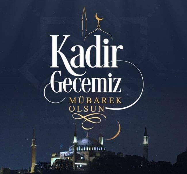 <p><strong>- </strong>Bu mübarek gecede kalbinizden geçen tüm güzelliklerin gerçek olması dileğiyle... <strong>Kadir Geceniz mübarek olsun.</strong></p>

