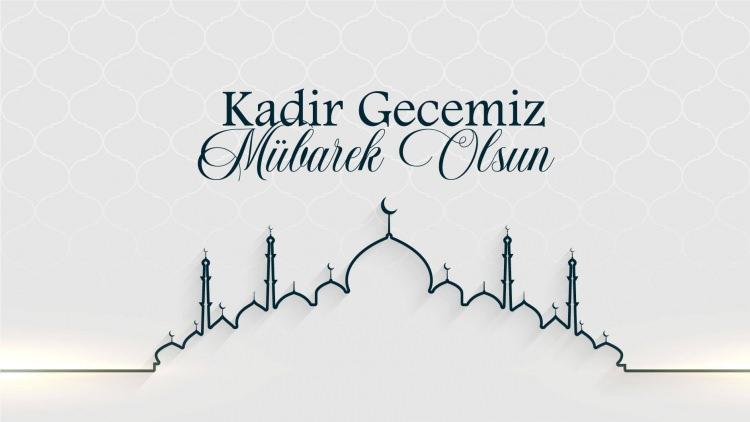 <p><strong>- </strong>Bu kutsal gecede kalbinizin nurlanmasını ve dualarınızın kabul olmasını dileğiyle... <strong>Kadir Geceniz hayırlı olsun.</strong></p>
