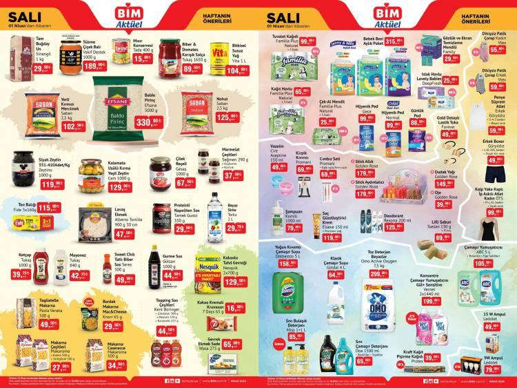 <p><span style="color:#FF0000"><strong>BİM 1 Nisan 2025 Salı Aktüel Ürün Kataloğu</strong></span></p>