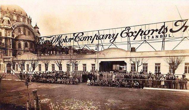 <p><strong>Tophane'deki Ford Fabrikası.</strong></p>
