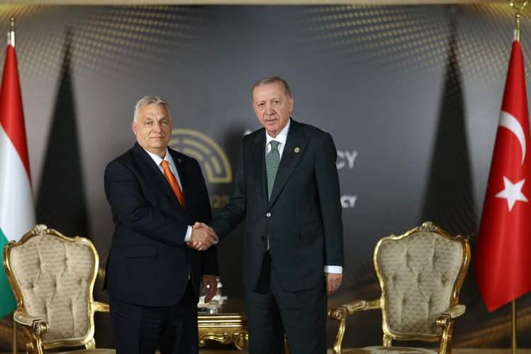<p>Cumhurbaşkanı Recep Tayyip Erdoğan, Antalya Diplomasi Forumu 2025 kapsamında Macaristan Başbakanı Viktor Orban'ı kabul etti.</p>