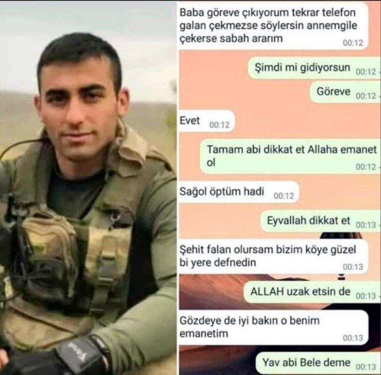 <p><span style="color:#A52A2A"><strong>KÖYÜNE DEFNEDİLDİ </strong></span></p>

<p>Tokyürek, şehit düşmeden 1 gün önce kardeşi Yusuf ile cep telefonuyla yazıştığı ve son mesajında belirttiği gibi Sığırlı köyünde gözyaşlarıyla toprağa verildi.</p>

