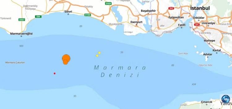 <p>Deprem episantrının Silivri'nin merkezine olan uzaklığı 25 km'dir. </p>