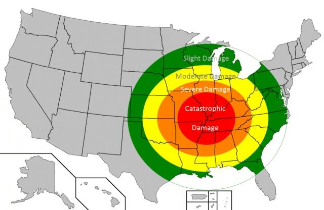 <p>New Madrid Sismik Bölgesi, Amerika Birleşik Devletleri'nin merkezindeki bir dizi faydır. Tektonik levha sınırlarından uzak olmasına rağmen, geçmişte güçlü depremlerin kaynağı olmuştur, en önemlisi 1811-1812'de.</p>
