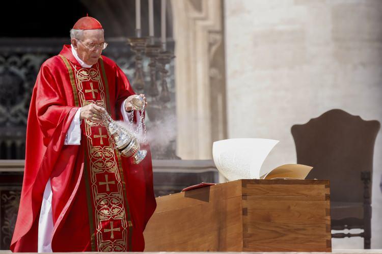 <p>Papa Francis'in cenaze töreninden görüntüler.</p>
