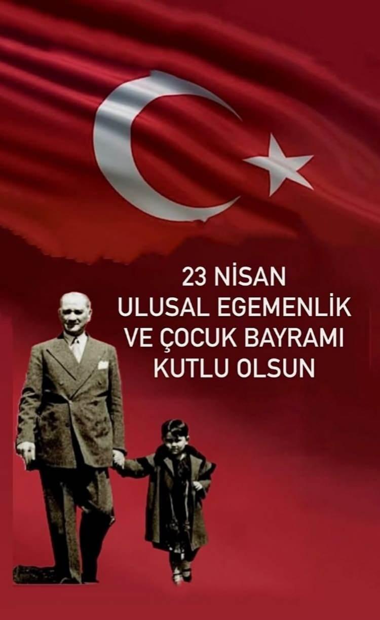<p><strong>TÜRKAN ŞORAY</strong></p>
<p>23 Nisan Ulusal Egemenlik ve Çocuk Bayramı'mız kutlu olsun. Mustafa Kemal Atatürk; "Egemenlik kayıtsız şartsız milletindir."</p>