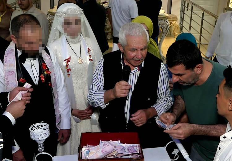 <p>Emniyete götürülen Sinan E., ifadesinde, “Caddeden geçerken düğün olduğunu görünce salona girdim. Bir süre oturup, pasta yedikten sonra takı töreni başlayınca kalabalığın arasına girdim. Sadece 6 bin lira ile 200 dolar çaldım” dedi. </p>
