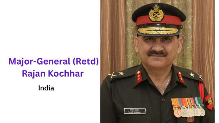 <p>(Emekli Tümgeneral Rajan Kochhar)</p>
<p>Emekli Tümgeneral Rajan Kochhar, Pakistan’ın savunma kapasitesinin Türkiye menşeli insansız hava araçlarıyla genişlediğini ve nükleer doktrinini taktik silahları içerecek şekilde revize ettiğini söyledi.</p>
<p> </p>