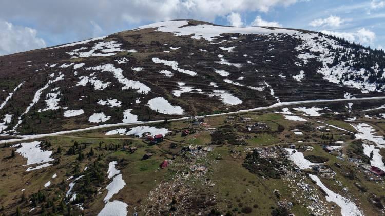 <p>Sis Dağı Erkeksu Obası Bayazıt mevkiinde <strong>13 Mart'ta meydana gelen çığ felaketinin etkileri,</strong> karların erimesiyle gözler önüne serildi. </p>