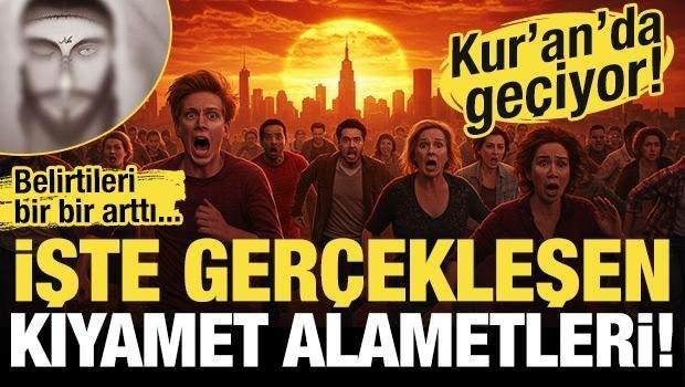 <p><span style="color:#B22222"><strong>İŞTE GERÇEKLEŞEN KIYAMET ALAMETLERİ!</strong></span></p>

<p> </p>
