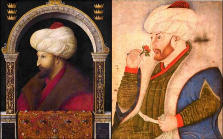 <p><span style="color:#000000"><strong>Henüz 21 yaşındayken İstanbul'u fethederek Bizans İmparatorluğu'nu yıkan, fetihle birlikte Orta Çağ'ı kapatıp Yeni Çağ'ı başlatan Osmanlı Devleti'nin büyük padişahı Fatih Sultan Mehmed Han'ın portresini çizen Sinan Bey'in mezar taşı dikkat çekiyor.</strong></span></p>