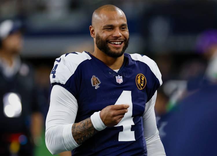 <p><span style="color:#A52A2A"><strong>4.Dak Prescott, Amerikan futbolu:</strong></span></p>
<p> </p>
<p>137 milyon dolar (103 milyon sterlin)</p>
<p> </p>