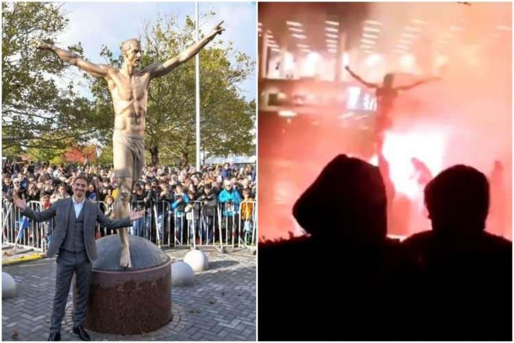 <p>İbrahimoviç'in çocukluk kulübü Malmö FF taraftarlarının tepkisini çekti ve bazıları protesto amacıyla futbolcunun heykeline zarar verdi.</p>